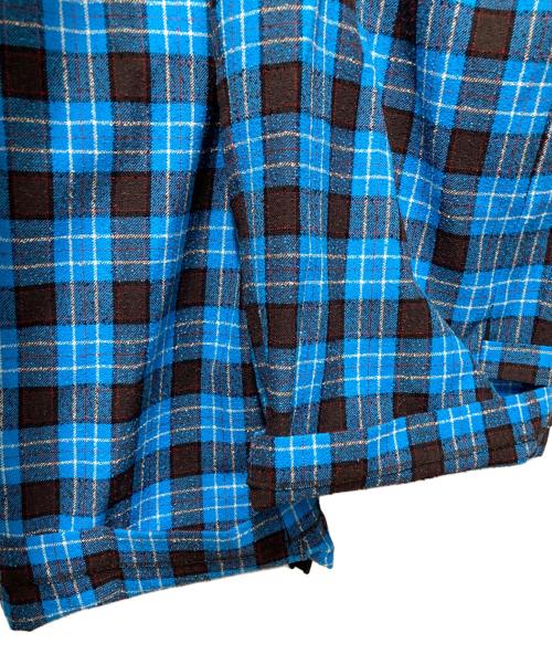 MAISON SPECIAL（メゾンスペシャル）MAISON SPECIAL (メゾンスペシャル) Loop Yarn Plaid Two-tuck Pants/ループヤムプレイドツータックパンツ マルチカラー サイズ:38 未使用品の古着・服飾アイテム