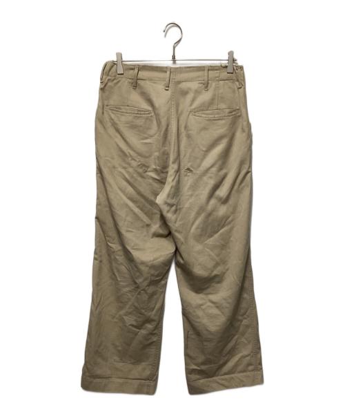 US ARMY（ユーエスアーミー）US ARMY (ユーエスアーミー) M-45 COTTON KHAKI CHINO TROUSERS PANTS/コットンカーキチノトラウザーズパンツ ブラウン サイズ:31の古着・服飾アイテム