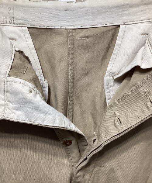US ARMY（ユーエスアーミー）US ARMY (ユーエスアーミー) M-45 COTTON KHAKI CHINO TROUSERS PANTS/コットンカーキチノトラウザーズパンツ ブラウン サイズ:31の古着・服飾アイテム