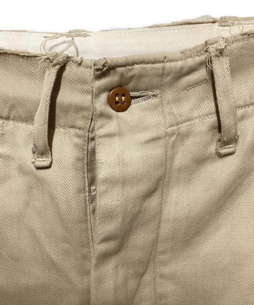 US ARMY（ユーエスアーミー）US ARMY (ユーエスアーミー) M-45 COTTON KHAKI CHINO TROUSERS PANTS/コットンカーキチノトラウザーズパンツ ブラウン サイズ:31の古着・服飾アイテム