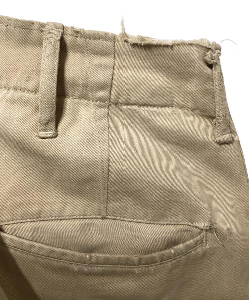 US ARMY（ユーエスアーミー）US ARMY (ユーエスアーミー) M-45 COTTON KHAKI CHINO TROUSERS PANTS/コットンカーキチノトラウザーズパンツ ブラウン サイズ:31の古着・服飾アイテム