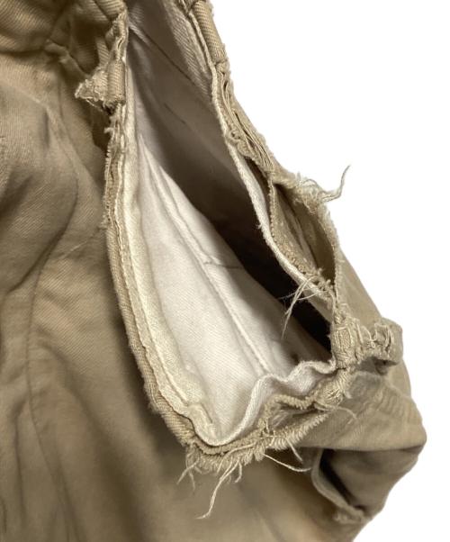 US ARMY（ユーエスアーミー）US ARMY (ユーエスアーミー) M-45 COTTON KHAKI CHINO TROUSERS PANTS/コットンカーキチノトラウザーズパンツ ブラウン サイズ:31の古着・服飾アイテム