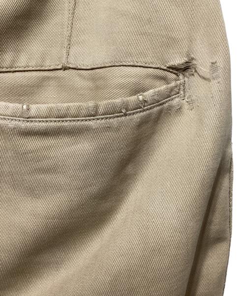 US ARMY（ユーエスアーミー）US ARMY (ユーエスアーミー) M-45 COTTON KHAKI CHINO TROUSERS PANTS/コットンカーキチノトラウザーズパンツ ブラウン サイズ:31の古着・服飾アイテム