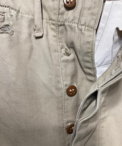US ARMY（ユーエスアーミー）US ARMY (ユーエスアーミー) M-45 COTTON KHAKI CHINO TROUSERS PANTS/コットンカーキチノトラウザーズパンツ ブラウン サイズ:31の古着・服飾アイテム