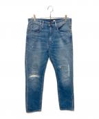 LEVI'S MADE&CRAFTEDリーバイスメイドクラフテッド）の古着「テーパードデニムパンツ」｜インディゴ