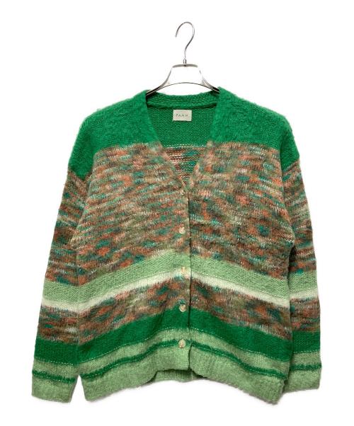 PAMM（パム）PAMM (パム) 汽水域のニットカーディガン グリーン サイズ:freeの古着・服飾アイテム