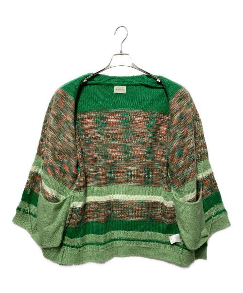 PAMM（パム）PAMM (パム) 汽水域のニットカーディガン グリーン サイズ:freeの古着・服飾アイテム