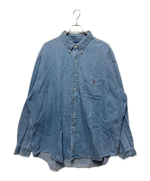 RALPH LAUREN（ラルフローレン）RALPH LAUREN (ラルフローレン) デニムシャツ インディゴ サイズ:XXLの古着・服飾アイテム
