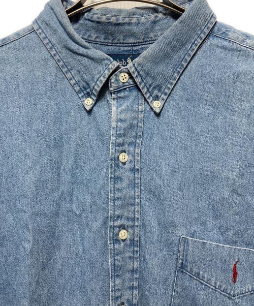RALPH LAUREN（ラルフローレン）RALPH LAUREN (ラルフローレン) デニムシャツ インディゴ サイズ:XXLの古着・服飾アイテム