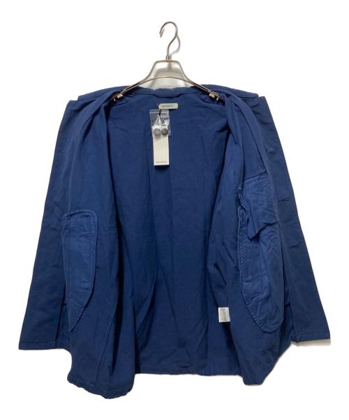 MATSUFUJI（マツフジ）MATSUFUJI (マツフジ) Uneven Twill Connected Pockets Jacket ブルー サイズ:2の古着・服飾アイテム
