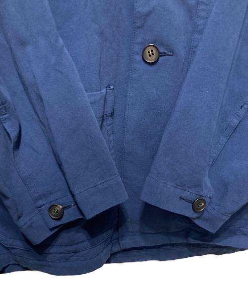 MATSUFUJI（マツフジ）MATSUFUJI (マツフジ) Uneven Twill Connected Pockets Jacket ブルー サイズ:2の古着・服飾アイテム