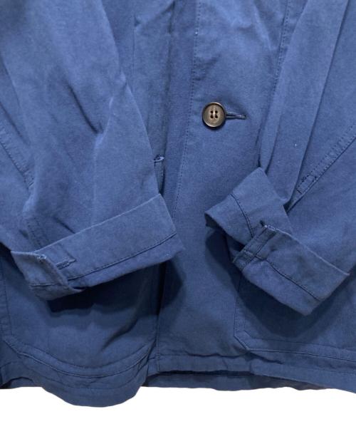 MATSUFUJI（マツフジ）MATSUFUJI (マツフジ) Uneven Twill Connected Pockets Jacket ブルー サイズ:2の古着・服飾アイテム