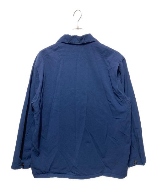 MATSUFUJI（マツフジ）MATSUFUJI (マツフジ) Uneven Twill Connected Pockets Jacket ブルー サイズ:2の古着・服飾アイテム