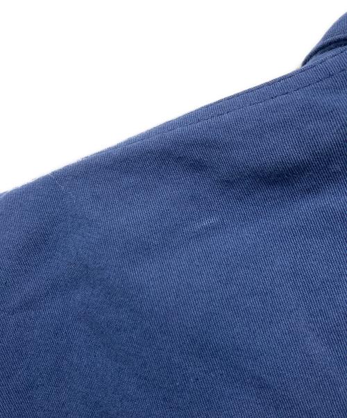 MATSUFUJI（マツフジ）MATSUFUJI (マツフジ) Uneven Twill Connected Pockets Jacket ブルー サイズ:2の古着・服飾アイテム