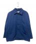 MATSUFUJI（マツフジ）の古着「Uneven Twill Connected Pockets Jacket」｜ブルー