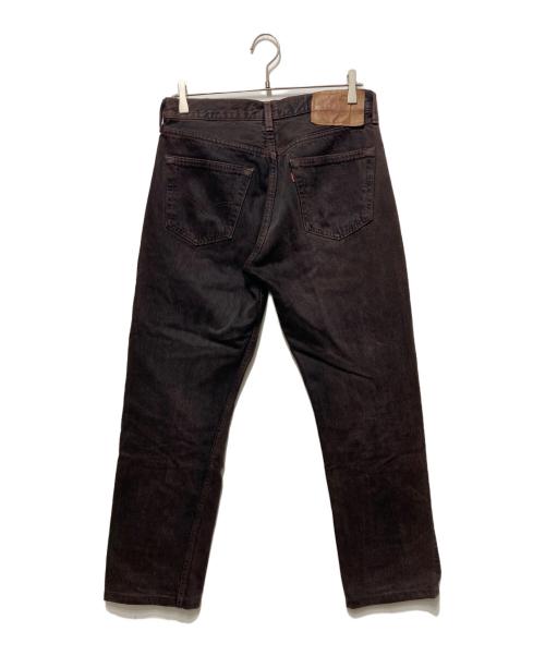 LEVI'S（リーバイス）LEVI'S (リーバイス) 後染め 501 ストレート デニムパンツ ブラウン サイズ:32の古着・服飾アイテム