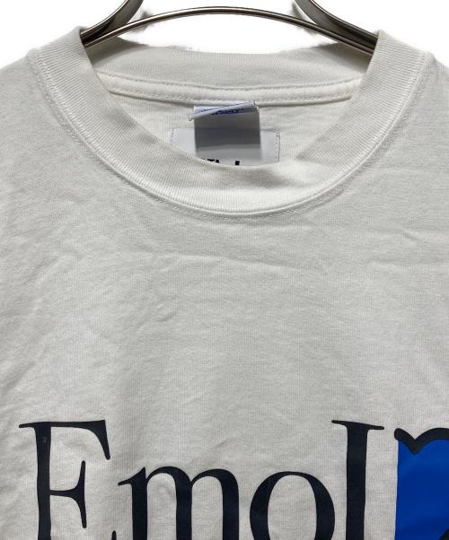 Champion（チャンピオン）Champion (チャンピオン) VARIOUS ARTIST プリントロングスリーブカットソー ホワイト サイズ:Ｌの古着・服飾アイテム