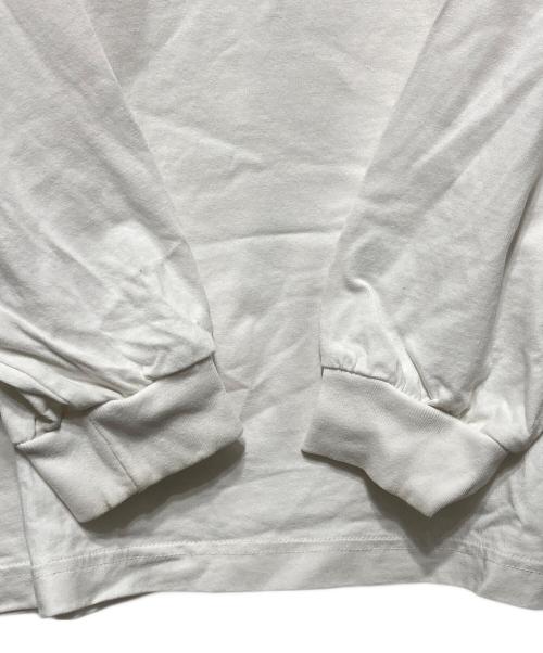 Champion（チャンピオン）Champion (チャンピオン) VARIOUS ARTIST プリントロングスリーブカットソー ホワイト サイズ:Ｌの古着・服飾アイテム
