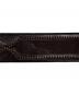 中古・古着 TORY LEATHER (トリーレザー) 2332 REPEATED STITCH BELT ブラウン：6000円