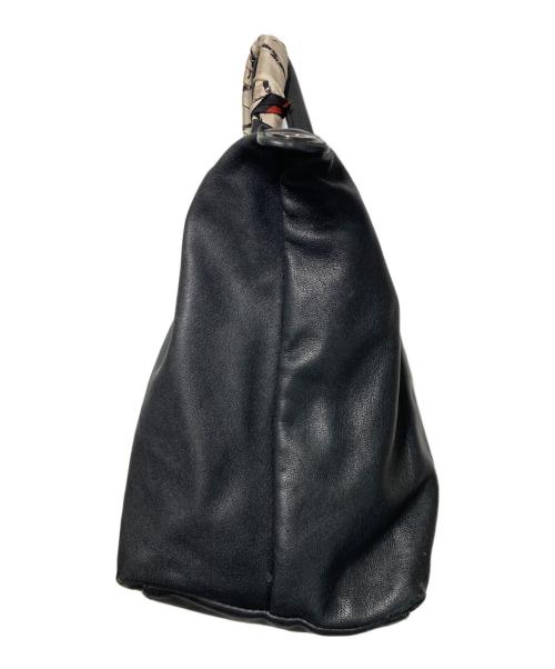LONGCHAMP（ロンシャン）LONGCHAMP (ロンシャン) ルプリアージュキュイールショルダーバッグ ブラックの古着・服飾アイテム