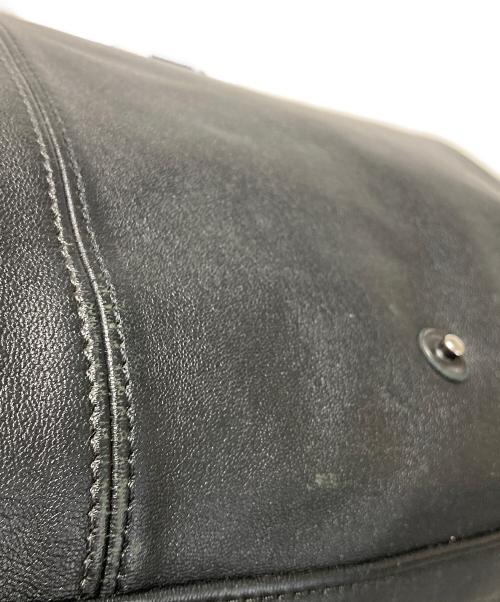 LONGCHAMP（ロンシャン）LONGCHAMP (ロンシャン) ルプリアージュキュイールショルダーバッグ ブラックの古着・服飾アイテム