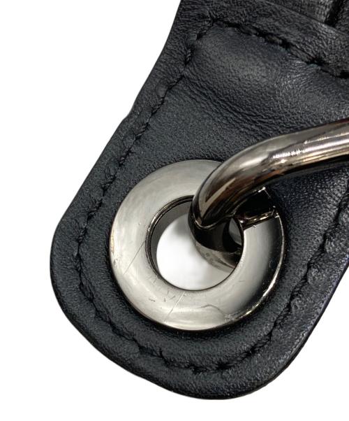 LONGCHAMP（ロンシャン）LONGCHAMP (ロンシャン) ルプリアージュキュイールショルダーバッグ ブラックの古着・服飾アイテム