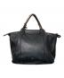 LONGCHAMP (ロンシャン) ルプリアージュキュイールショルダーバッグ ブラック：6000円