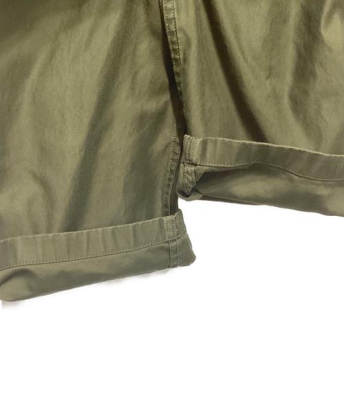 Coatac（コータック）Coatac (コータック) スビンコットンバックサテンベイカーパンツ カーキ サイズ:4の古着・服飾アイテム