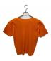 HOMME PLISSE ISSEY MIYAKE (オム プリッセ イッセイ ミヤケ) S/Sプリーツカットソー オレンジ サイズ:2：8000円