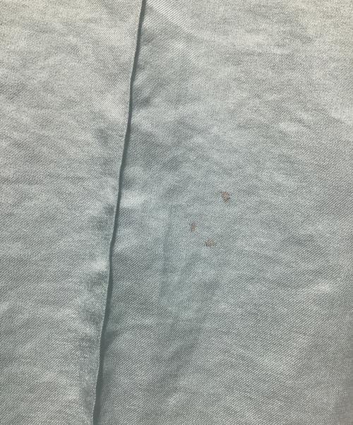 Aquascutum（アクアスキュータム）Aquascutum (アクアスキュータム) ドロストワイドパンツ ブルー サイズ:8の古着・服飾アイテム