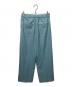 Aquascutum (アクアスキュータム) ドロストワイドパンツ ブルー サイズ:8：6000円