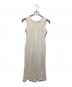CLANE（クラネ）の古着「SLEEVELESS MESH ONEPIECE」｜ホワイト