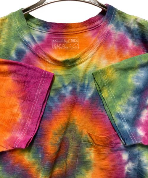 BROWN by 2-tacs（ブラウンバイツータックス）BROWN by 2-tacs (ブラウンバイツータックス) BAA pocket (Tie-dye) マルチカラー サイズ:XLの古着・服飾アイテム