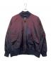BEAMS PLUS（ビームスプラス）の古着「MIL Flight Jacket Iridescent Twill MA-1ジャケット」｜レッド