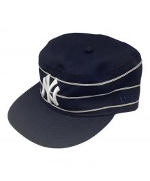 New Era×BEAMS（ニューエラ×ビームス）の古着「キャップ」｜ネイビー