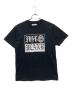 VALLAD（バラッド）の古着「プリントTシャツ」｜ブラック