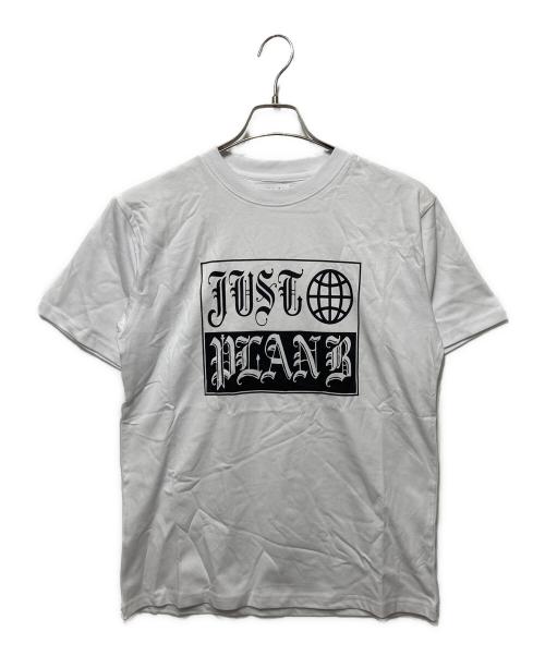 VALLAD（バラッド）VALLAD (バラッド) JUST PLAN B TEE ホワイト サイズ:Ｍの古着・服飾アイテム