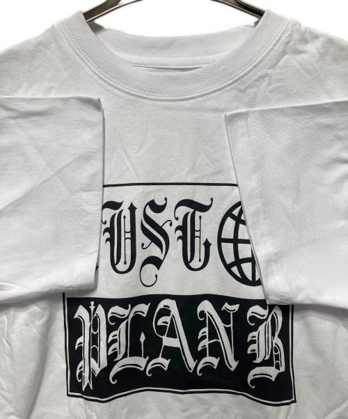 VALLAD（バラッド）VALLAD (バラッド) JUST PLAN B TEE ホワイト サイズ:Ｍの古着・服飾アイテム
