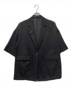 SIMPLICITEシンプリシテ）の古着「ハーフスリーブジャケット」｜ブラック
