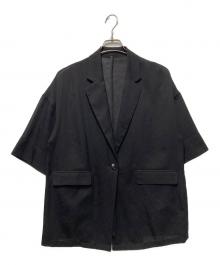 SIMPLICITE（シンプリシテ）の古着「ハーフスリーブジャケット」｜ブラック