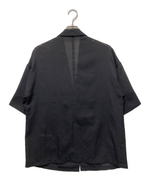 SIMPLICITE（シンプリシテ）SIMPLICITE (シンプリシテ) ハーフスリーブジャケット ブラック サイズ:freeの古着・服飾アイテム