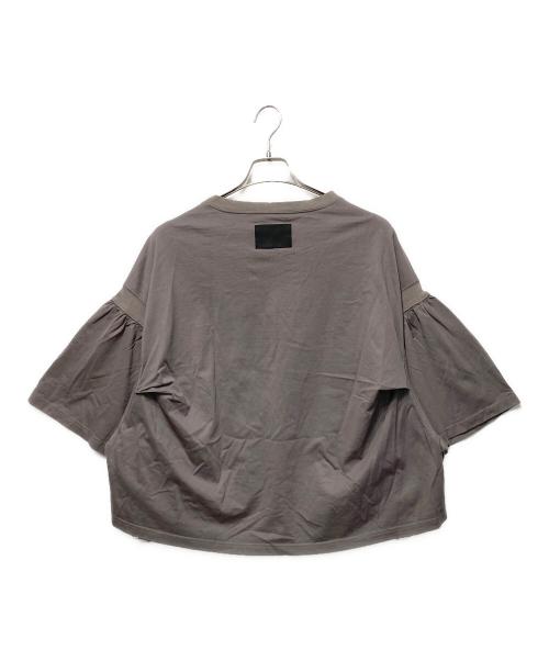 COGTHEBIGSMOKE（コグザビッグスモーク）COGTHEBIGSMOKE (コグザビッグスモーク) LAURA GATHERED SLV TOP/ローラギャザースリーブトップ グレー サイズ:不明の古着・服飾アイテム