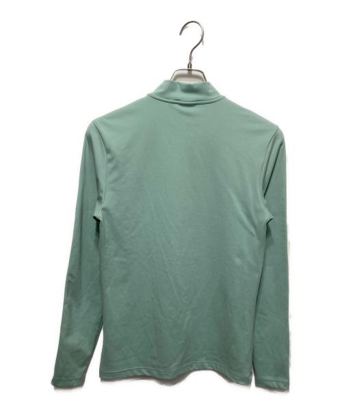 adidas（アディダス）adidas (アディダス) ハーフジップジャージ グリーン サイズ:Mの古着・服飾アイテム