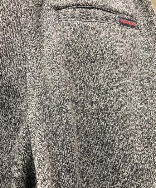 GRAMICCI（グラミチ）GRAMICCI (グラミチ) ストレッチ ボンディング ニットフリース ナロー リブパンツ グレー サイズ:Ｌの古着・服飾アイテム