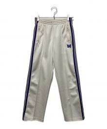Needles（ニードルズ）の古着「Track Pant POLY SMOOTH/トラックパンツ/ポリスムース」｜ホワイト