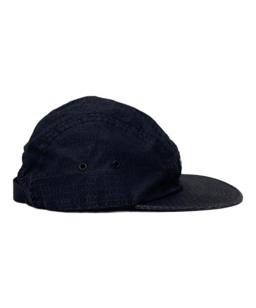 SUPREME（シュプリーム）SUPREME (シュプリーム) Fuck Everybody Jacquard Camp Cap/ジャガードキャップ ブラックの古着・服飾アイテム