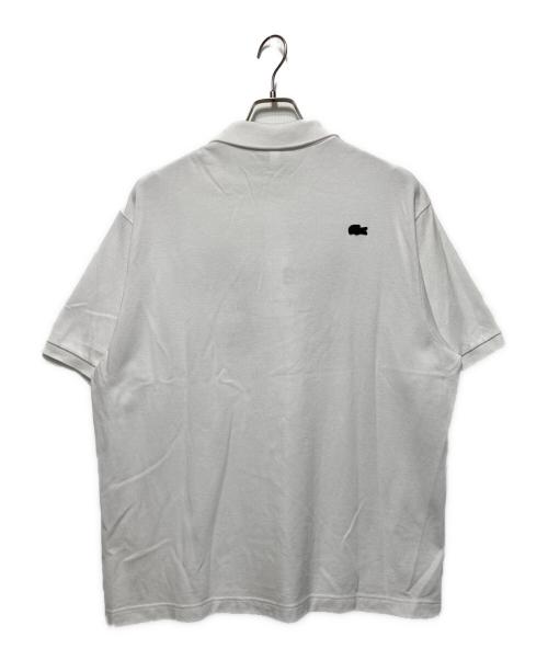 LACOSTE（ラコステ）LACOSTE (ラコステ) NEIGHBORHOOD (ネイバーフッド) コラボポロシャツ ホワイト サイズ:XLの古着・服飾アイテム