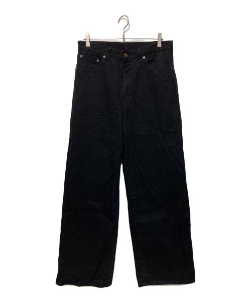 UNUSED（アンユーズド）UNUSED (アンユーズド) 13.5oz denim five pockets pants ブラック サイズ:3の古着・服飾アイテム