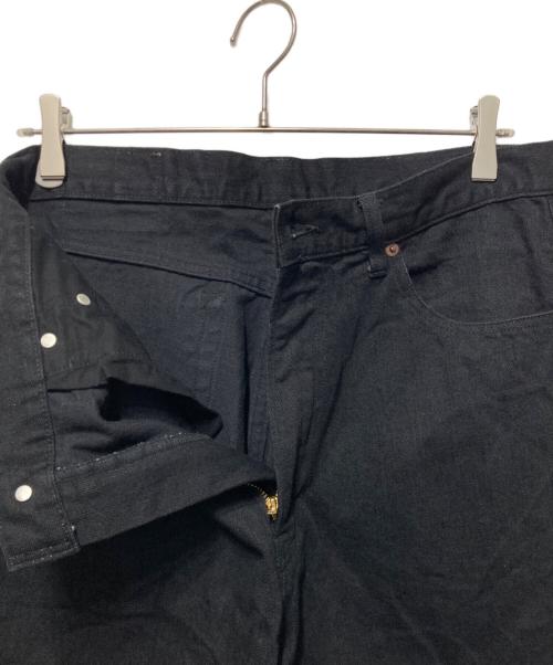 UNUSED（アンユーズド）UNUSED (アンユーズド) 13.5oz denim five pockets pants ブラック サイズ:3の古着・服飾アイテム