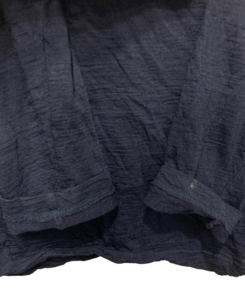 COMME des GARCONS SHIRT（コムデギャルソンシャツ）COMME des GARCONS SHIRT (コムデギャルソンシャツ) クルーネックニット ネイビー サイズ:Ｍの古着・服飾アイテム